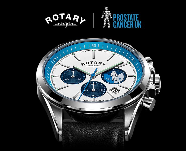 Rotary stands united with the UK’s largest men’s health charity, Prostate Cancer UK